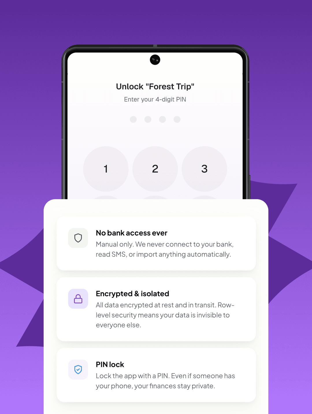 Justlog Privacy & Lock